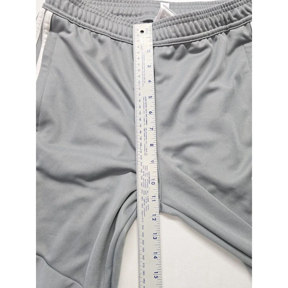 Adidas Kids Gray Joggers with White Accents Size XL-Y